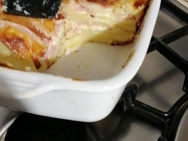 Cliquez pour zoomer ! Gâteau invisible raclette Thermomix par alexandra_223