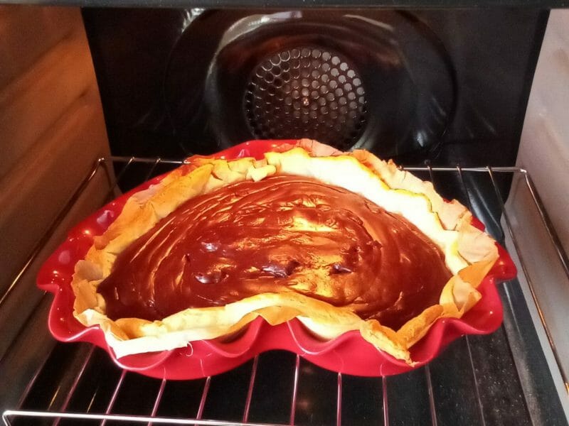 Cliquez pour zoomer ! Flan pâtissier au chocolat Thermomix par lena