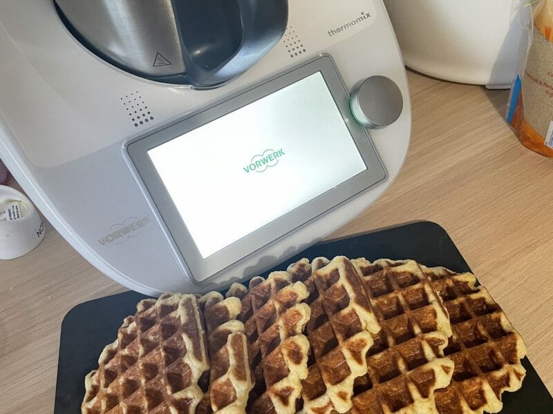 Cliquez pour zoomer ! Gaufres Liégeoises Thermomix par Melanie2119
