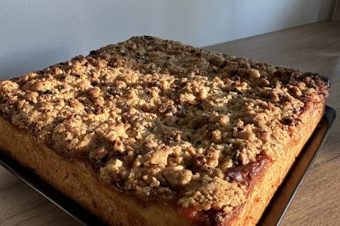 Cliquez pour zoomer ! Tarte aux pommes façon crumble Thermomix par eniram_m