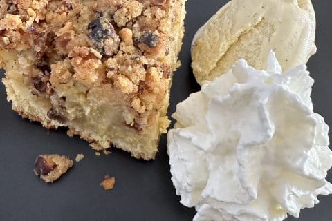 Cliquez pour zoomer ! Tarte aux pommes façon crumble Thermomix par eniram_m