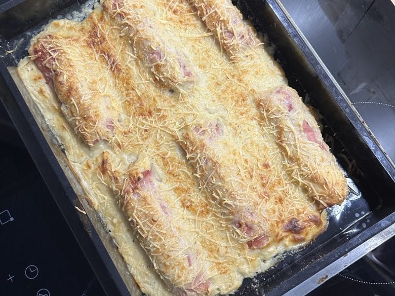Cliquez pour zoomer ! Gratin de poireau au jambon Thermomix par eniram_m