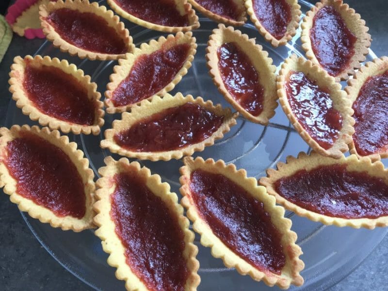 Cliquez pour zoomer ! Mini tartelettes aux fraises Thermomix par Val_et_Ri