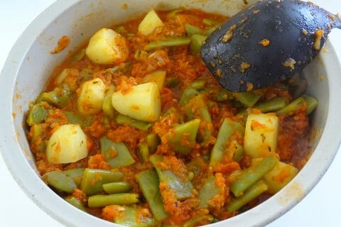 Cliquez pour zoomer ! Haricots verts à l’italienne Thermomix par sylsol