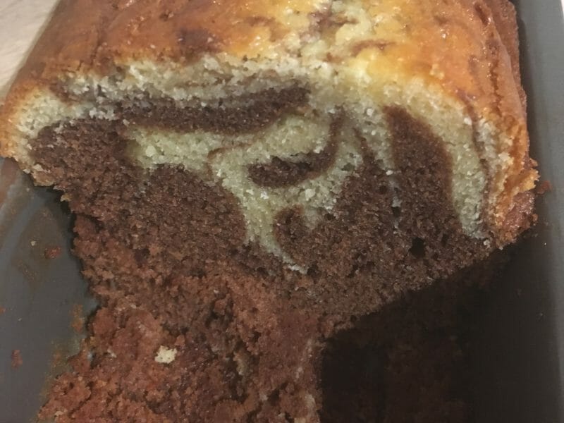 Cliquez pour zoomer ! Marbré au chocolat Thermomix par juxx