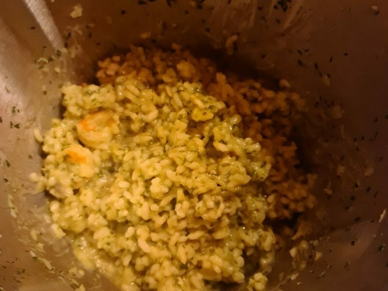Cliquez pour zoomer ! Risotto crevettes et curry Thermomix par Alice