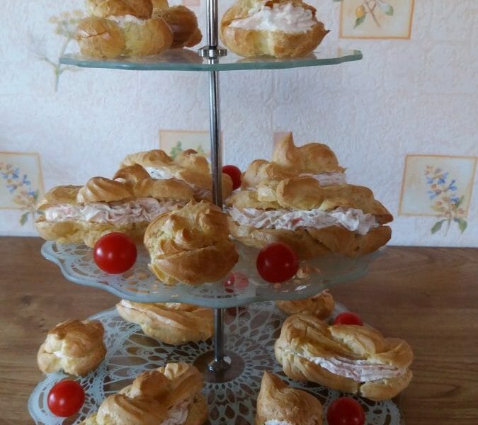 Cliquez pour zoomer ! Mini éclairs au saumon fumé Thermomix par Fryda