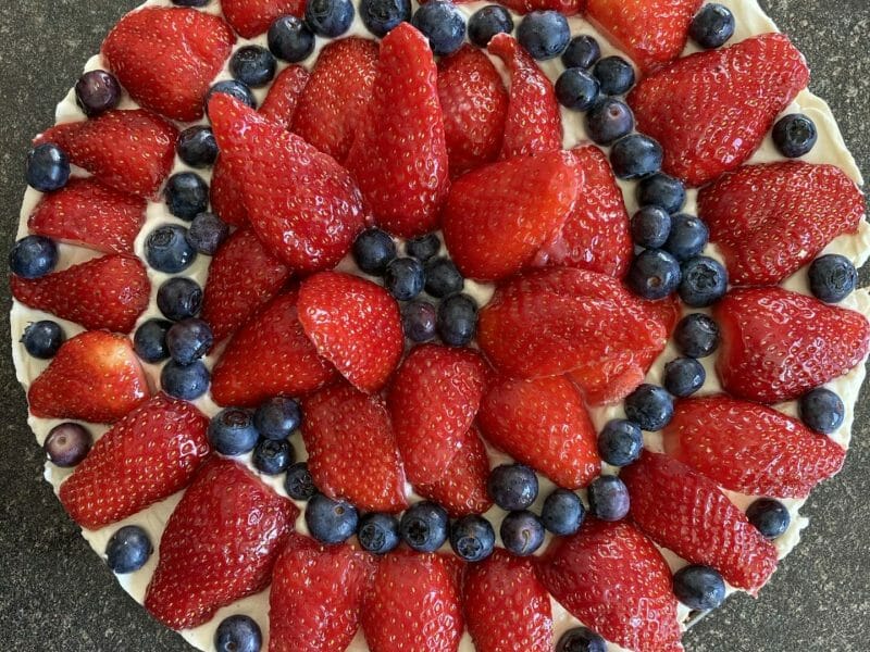 Cliquez pour zoomer ! Tarte aux fraises sans cuisson Thermomix par clozed