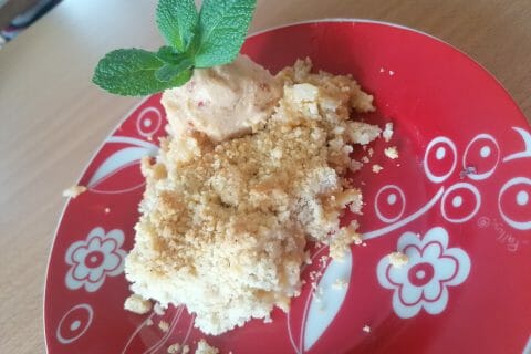 Cliquez pour zoomer ! Crumble au kaki Thermomix par fannyg76