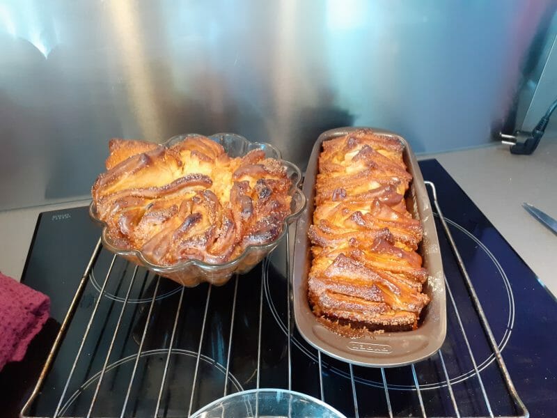 Cliquez pour zoomer ! Brioche à effeuiller à la cannelle Thermomix par Sabsab12