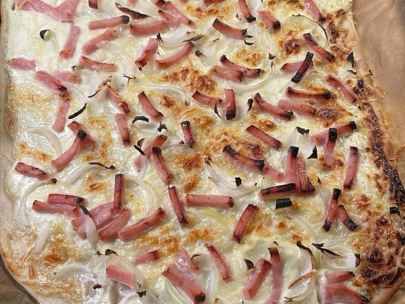 Cliquez pour zoomer ! Flammekueche traditionnelle Thermomix par isma_6