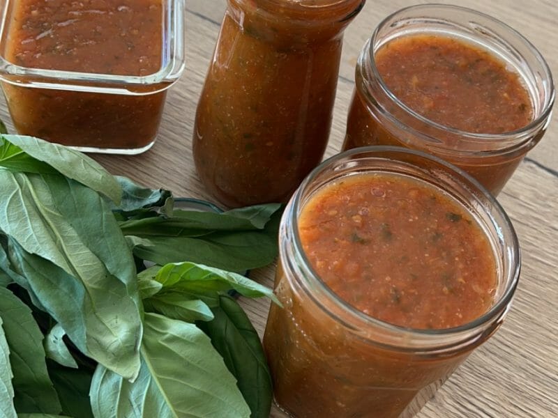 Cliquez pour zoomer ! Coulis de tomates Thermomix par Bey01