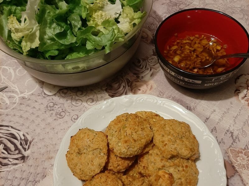 Cliquez pour zoomer ! Galettes de courgettes grecques Thermomix par cathy_106