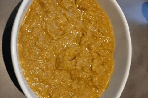 Cliquez pour zoomer ! Dhal d’aubergine et de lentilles corail Thermomix par cathy_106