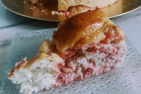 Cliquez pour zoomer ! Brioche aux pralines roses Thermomix par clairette_54