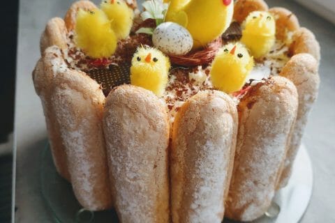 Cliquez pour zoomer ! Charlotte poire chocolat Thermomix par clairette_54