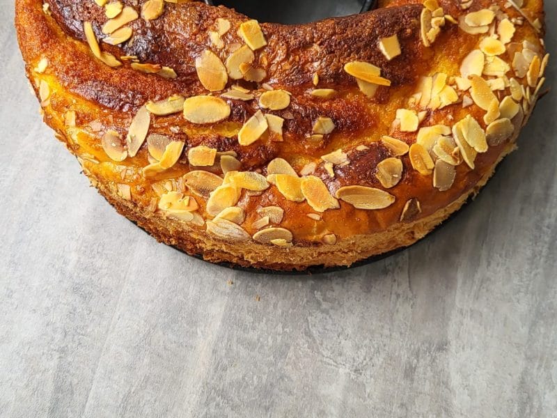 Cliquez pour zoomer ! Brioche à la crème d’amande Thermomix par clairette_54