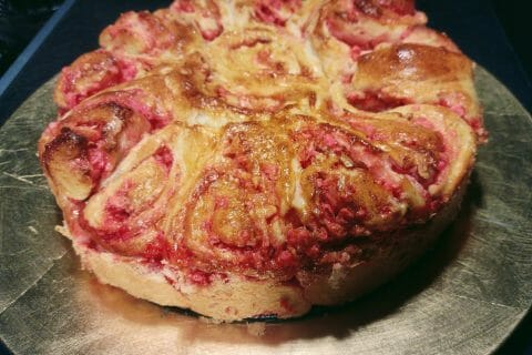 Cliquez pour zoomer ! Brioche aux pralines roses Thermomix par clairette_54