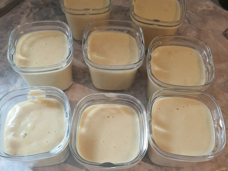 Cliquez pour zoomer ! Crème dessert à la banane Thermomix par Patg