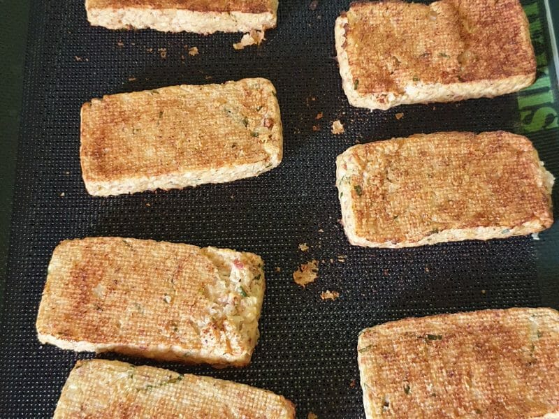 Cliquez pour zoomer ! Croquettes de chou-fleur au jambon cru Thermomix par Patg