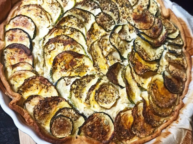Cliquez pour zoomer ! Tarte courgettes et ricotta Thermomix par kokot