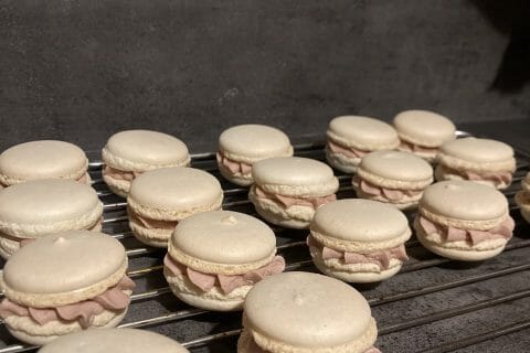 Cliquez pour zoomer ! Macarons salés au foie gras Thermomix par penou91