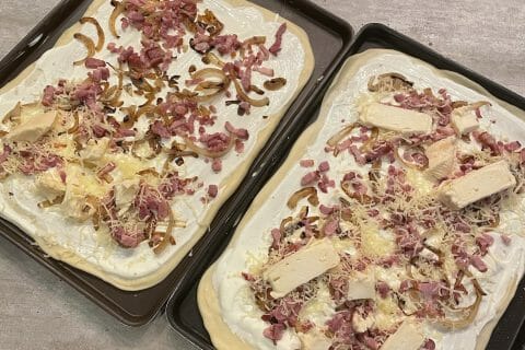 Cliquez pour zoomer ! Flammekueche traditionnelle Thermomix par karine_p