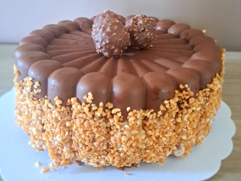 Cliquez pour zoomer ! Bûche Ferrero Rocher Thermomix par lesly009