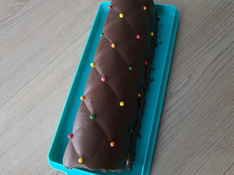 Cliquez pour zoomer ! Bûche Ferrero Rocher Thermomix par cindouche38