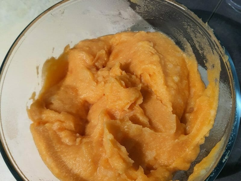 Cliquez pour zoomer ! Purée de pommes de terre et patates douces Thermomix par cindouche38