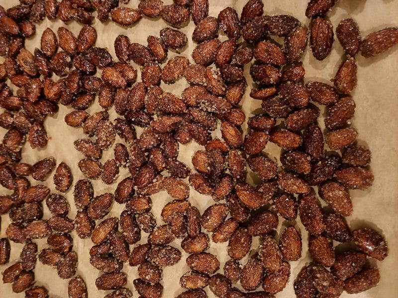 Cliquez pour zoomer ! Amandes grillées à la cannelle et au miel Thermomix par babucita