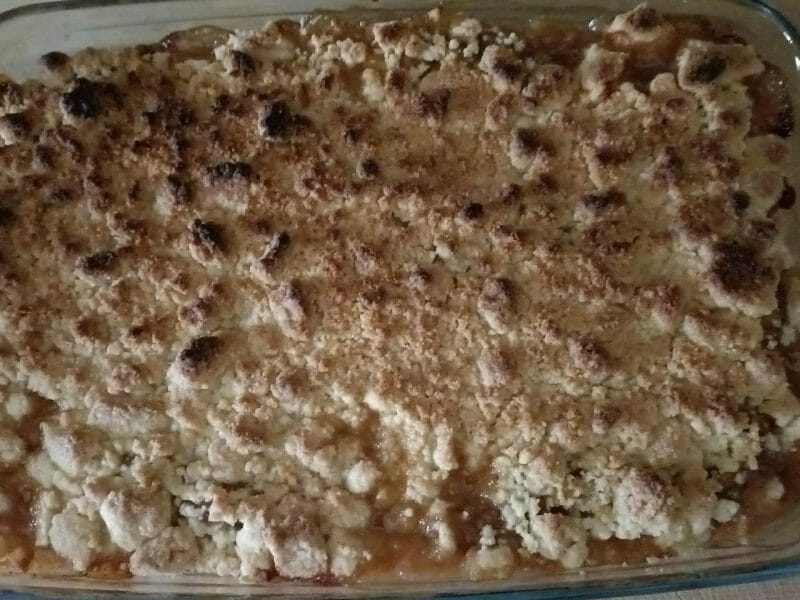 Cliquez pour zoomer ! Crumble aux Pommes Thermomix par babucita