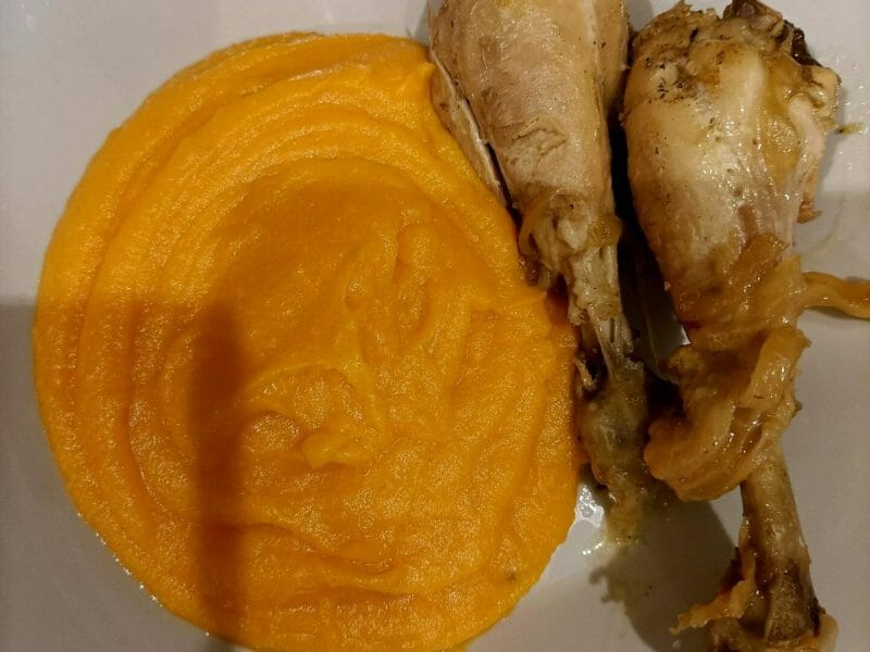 Cliquez pour zoomer ! Purée de pommes de terre et patates douces Thermomix par babucita