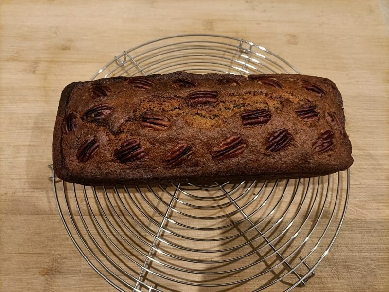Cliquez pour zoomer ! Banana bread aux noix de pécan Thermomix par babucita