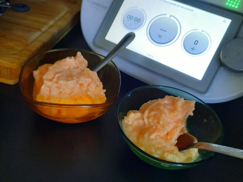 Cliquez pour zoomer ! Sorbet melon Thermomix par gaenia33