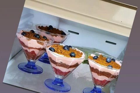 Cliquez pour zoomer ! Tiramisu aux framboises et spéculoos Thermomix par luciahamb