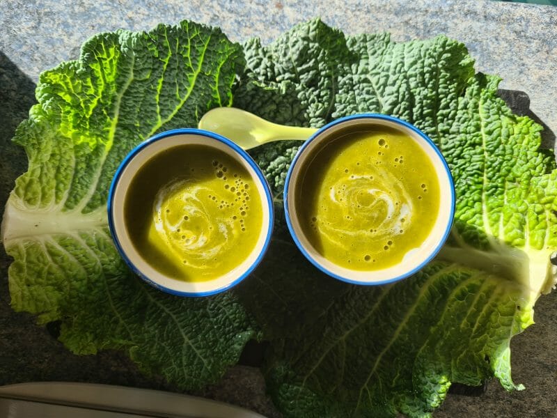 Cliquez pour zoomer ! Velouté de chou vert Thermomix par ferial19