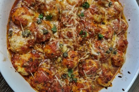 Cliquez pour zoomer ! Boulettes de dinde à l’italienne Thermomix par ferial19