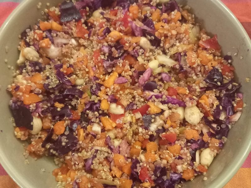 Cliquez pour zoomer ! Salade Thaï de quinoa Thermomix par marielle22300