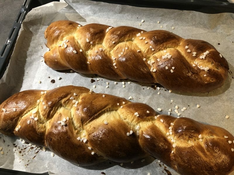 Cliquez pour zoomer ! Brioche tressée à la mie filante Thermomix par melin_1