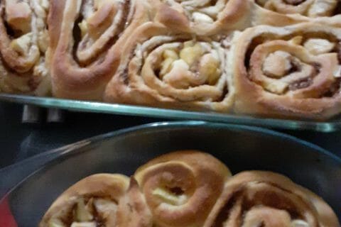 Cliquez pour zoomer ! Roulés aux pommes et à la cannelle Thermomix par 86nat86