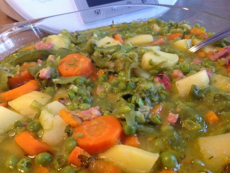 Cliquez pour zoomer ! Jardinière de légumes aux lardons Thermomix par FranceB