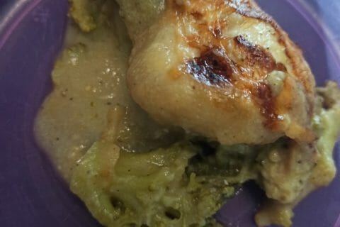 Cliquez pour zoomer ! Gratin de poulet et brocolis Thermomix par sarah_348
