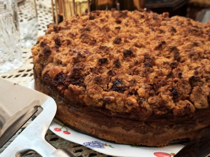 Cliquez pour zoomer ! Tarte aux pommes façon crumble Thermomix par sarah_348