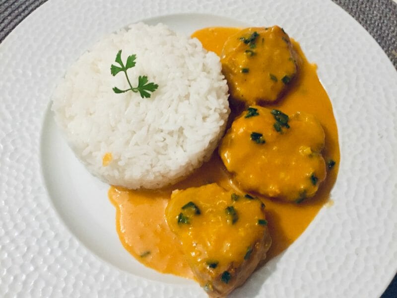 Cliquez pour zoomer ! Filet mignon au lait de coco Thermomix par morgane_231