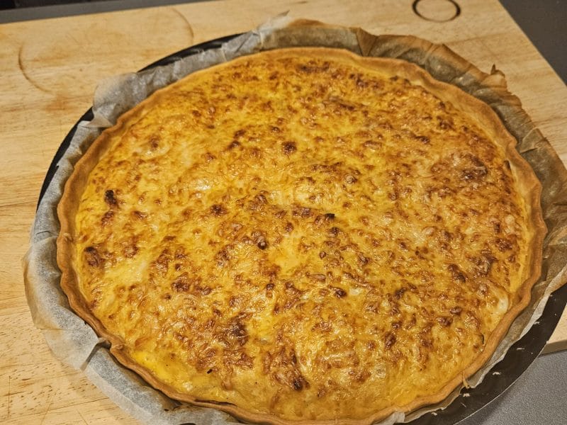 Cliquez pour zoomer ! Quiche fenouil, chèvre et chorizo Thermomix par zora_4
