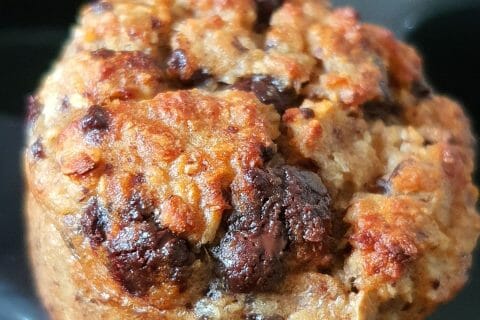 Cliquez pour zoomer ! Gâteau de flocons d’avoine à la banane Thermomix par Angie