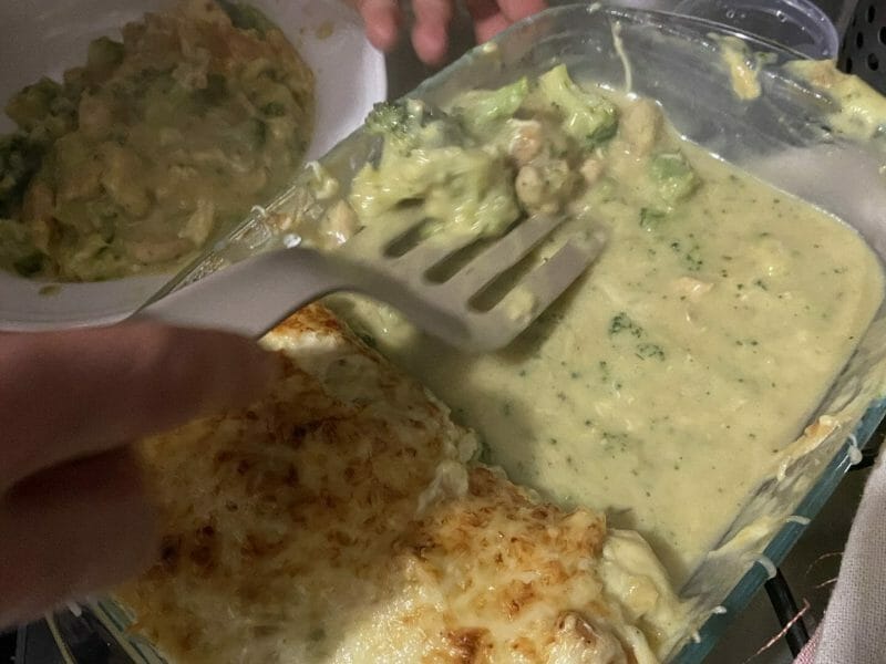 Cliquez pour zoomer ! Gratin de poulet et brocolis Thermomix par aline_133