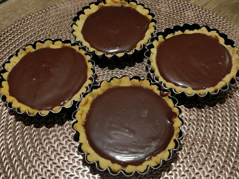 Cliquez pour zoomer ! Tartelettes chocolat et caramel beurre salé Thermomix par ore_6