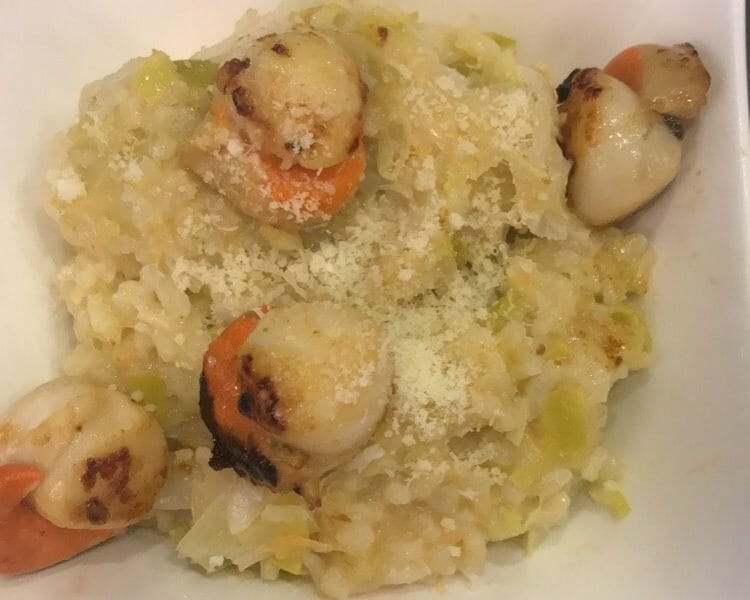 Cliquez pour zoomer ! Risotto poireaux et saumon fumé Thermomix par loloetnaya